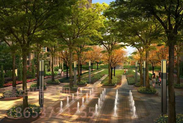 上海市格乐利雅文化艺术中心喷泉工程